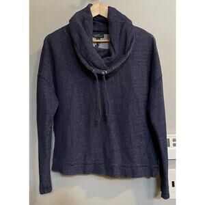 Lauren Ralph‎ Lauren Jeans Co Sweater Drawstring Cowlneck Soft Cotton Poly XL